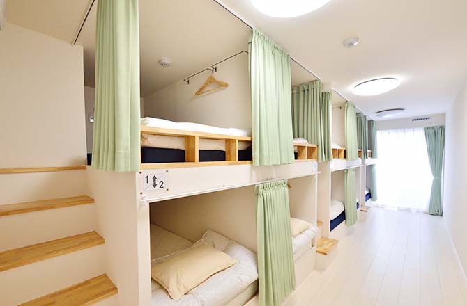 ドミトリー（相部屋）の詳細を見る