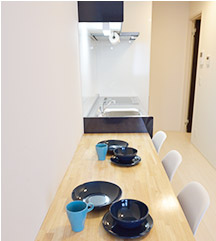 ゲストハウス岐阜羽島心音のキッチン